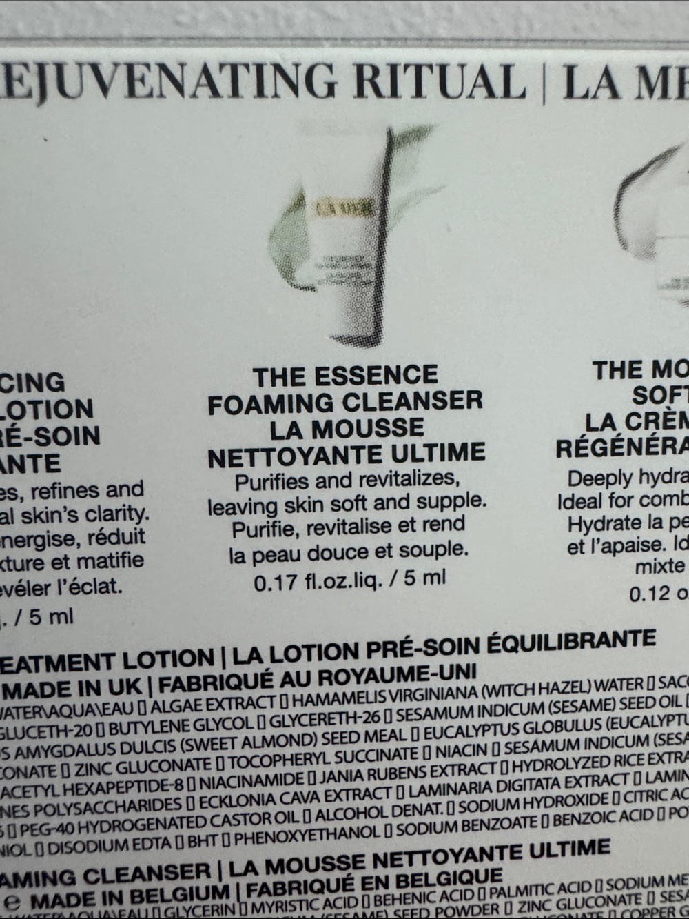 La Mer Rwjuvenating Ritual Mini Skincare 4 Piece Set - New - Picture 8 of 10